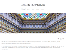 Tablet Screenshot of jasminmujanovic.com